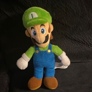 Nintendo Luigi Plush Toy - Green and Blue